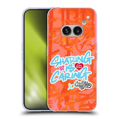 Care Bears Graffiti Collection by Murwalls Sharing Is Caring Soft Gel Case for Nothing Phone (2a)