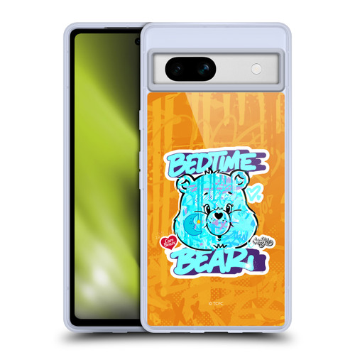 Care Bears Graffiti Collection by Murwalls Bedtime Soft Gel Case for Google Pixel 7a