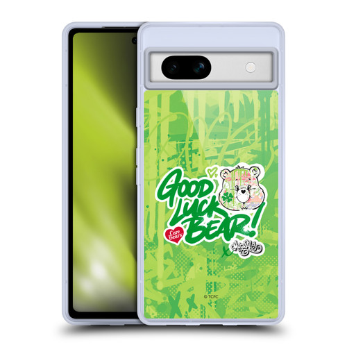 Care Bears Graffiti Collection by Murwalls Good Luck Soft Gel Case for Google Pixel 7a