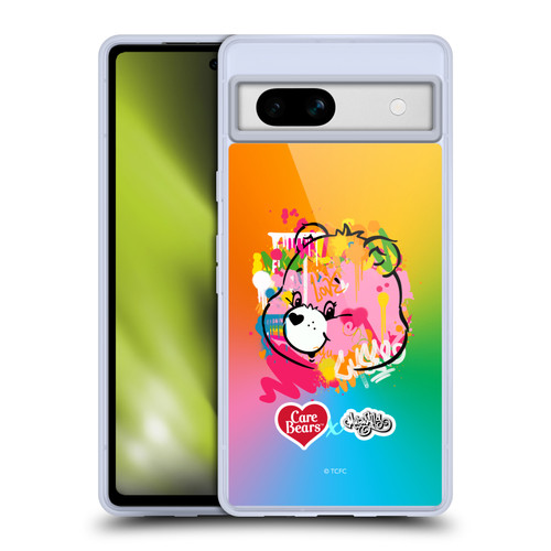 Care Bears Graffiti Collection by Murwalls Gradient Soft Gel Case for Google Pixel 7a