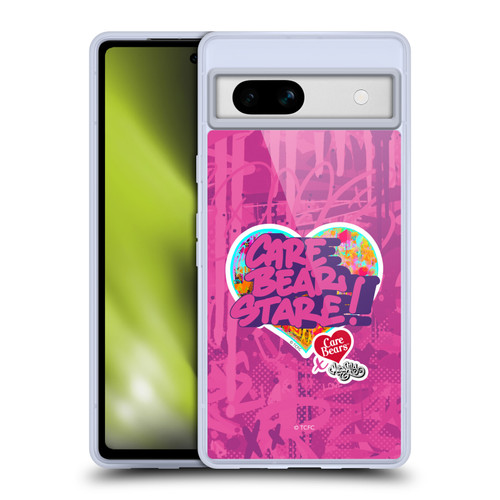 Care Bears Graffiti Collection by Murwalls Stare Soft Gel Case for Google Pixel 7a