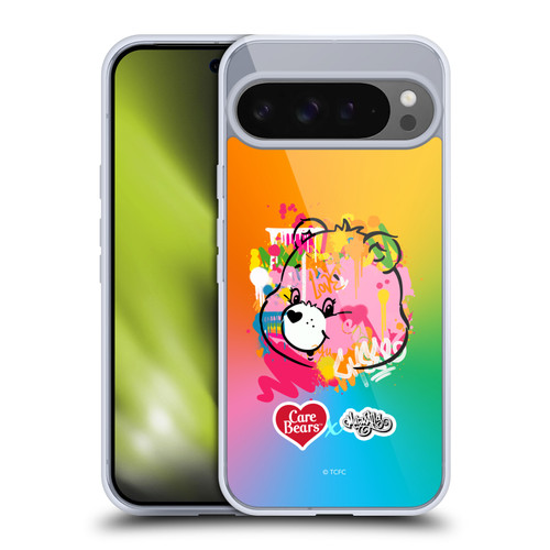 Care Bears Graffiti Collection by Murwalls Gradient Soft Gel Case for Google Pixel 9 Pro XL