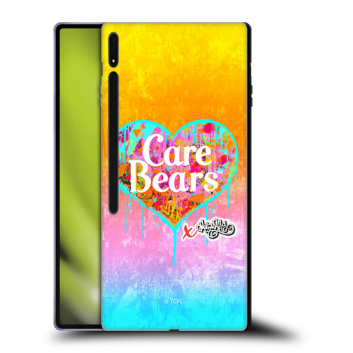 Care Bears Graffiti Collection by Murwalls Heart Tag Soft Gel Case for Samsung Galaxy Tab S8 Ultra