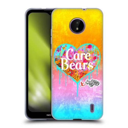 Care Bears Graffiti Collection by Murwalls Heart Tag Soft Gel Case for Nokia C10 / C20