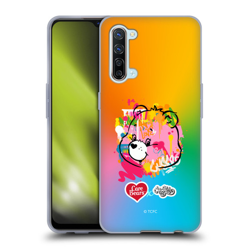 Care Bears Graffiti Collection by Murwalls Gradient Soft Gel Case for OPPO Find X2 Lite 5G