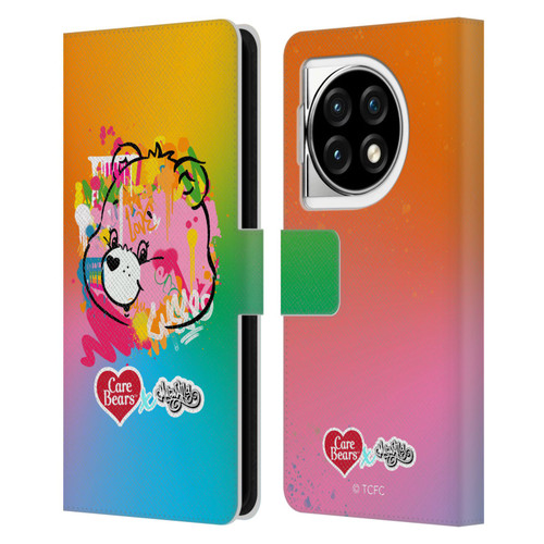 Care Bears Graffiti Collection by Murwalls Gradient Leather Book Wallet Case Cover For OPPO OnePlus Ace 3 5G