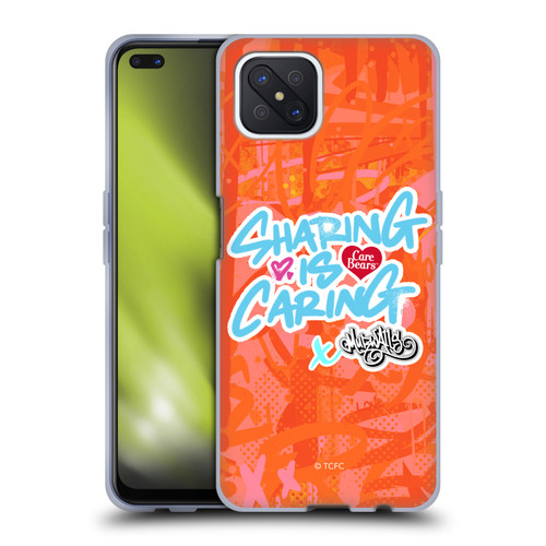 Care Bears Graffiti Collection by Murwalls Sharing Is Caring Soft Gel Case for OPPO Reno4 Z 5G