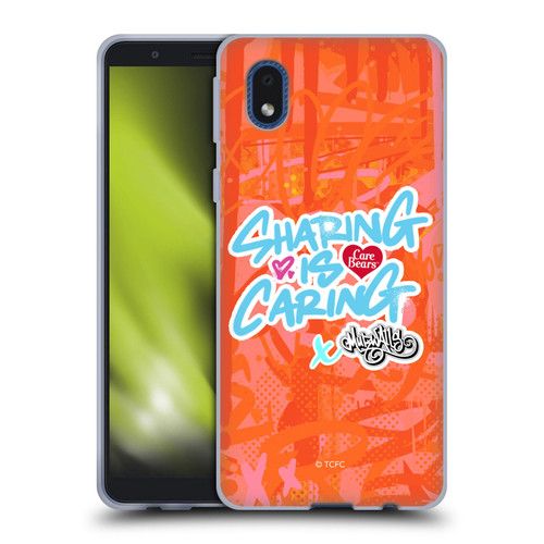 Care Bears Graffiti Collection by Murwalls Sharing Is Caring Soft Gel Case for Samsung Galaxy A01 Core (2020)