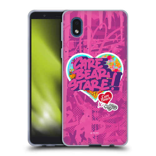 Care Bears Graffiti Collection by Murwalls Stare Soft Gel Case for Samsung Galaxy A01 Core (2020)