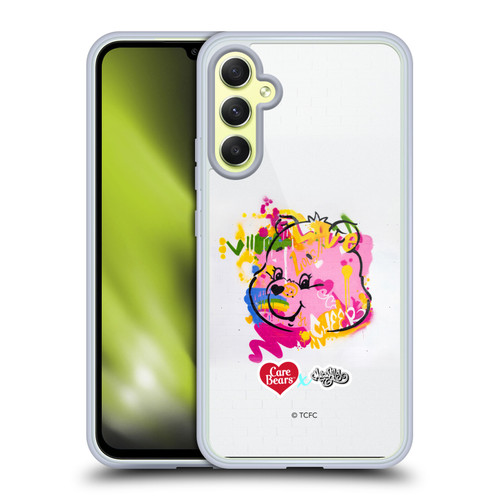 Care Bears Graffiti Collection by Murwalls Painted Soft Gel Case for Samsung Galaxy A34 5G