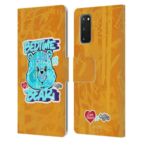 Care Bears Graffiti Collection by Murwalls Bedtime Leather Book Wallet Case Cover For Samsung Galaxy S20 / S20 5G
