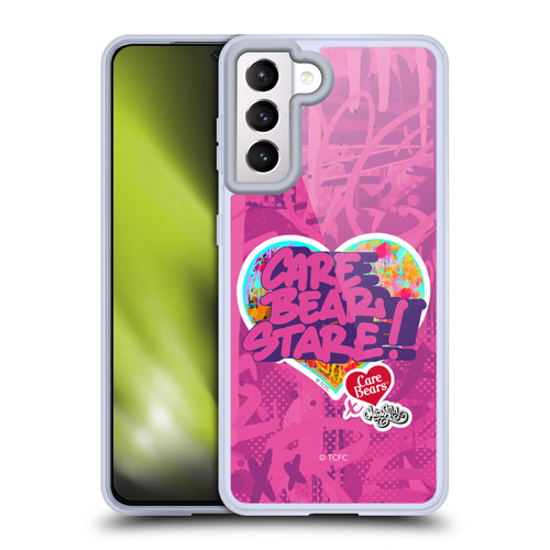 Care Bears Graffiti Collection by Murwalls Stare Soft Gel Case for Samsung Galaxy S21 5G