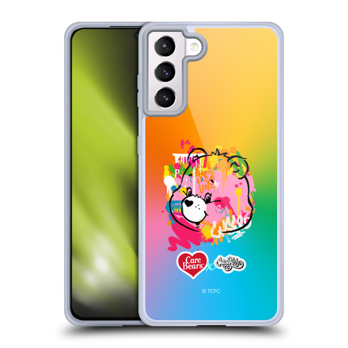 Care Bears Graffiti Collection by Murwalls Gradient Soft Gel Case for Samsung Galaxy S21+ 5G