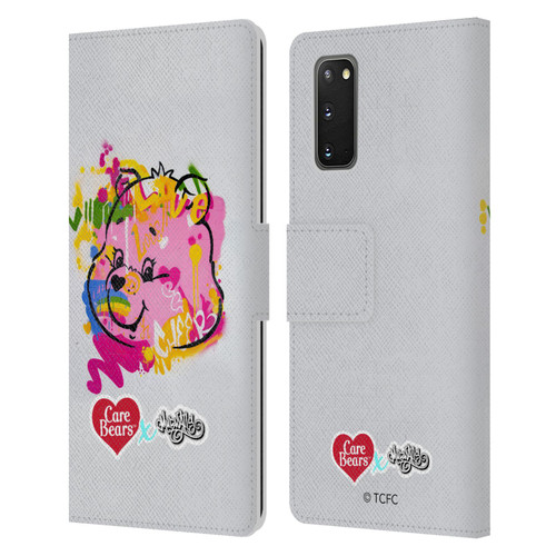 Care Bears Graffiti Collection by Murwalls Painted Leather Book Wallet Case Cover For Samsung Galaxy S20 / S20 5G