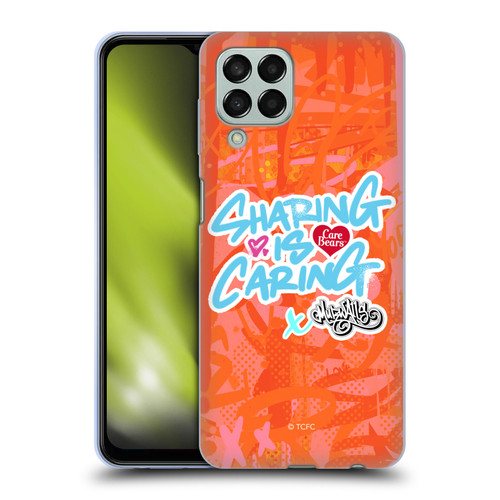 Care Bears Graffiti Collection by Murwalls Sharing Is Caring Soft Gel Case for Samsung Galaxy M33 (2022)