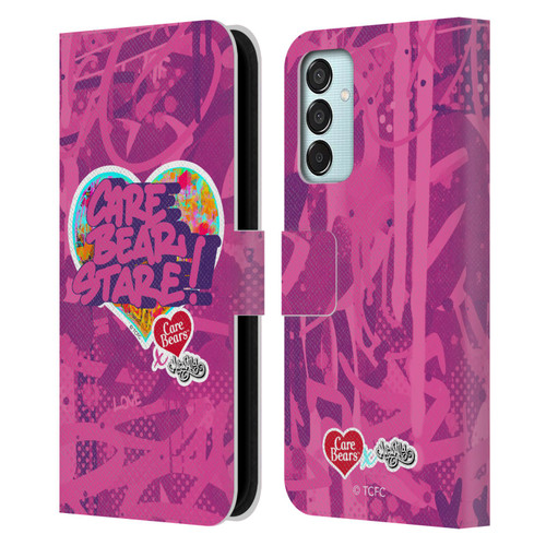 Care Bears Graffiti Collection by Murwalls Stare Leather Book Wallet Case Cover For Samsung Galaxy M15/F15 5G Care Bears Graffiti Collection by Murwalls Stare Leather Book Wallet Case Cover For Samsung Galaxy M15/F15 5G