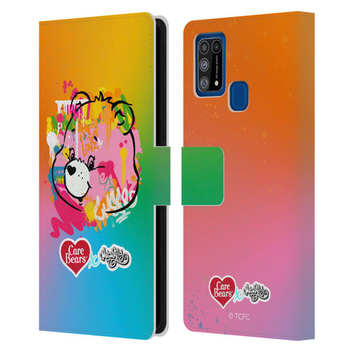 Care Bears Graffiti Collection by Murwalls Gradient Leather Book Wallet Case Cover For Samsung Galaxy M31 (2020)