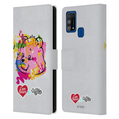 Care Bears Graffiti Collection by Murwalls Painted Leather Book Wallet Case Cover For Samsung Galaxy M31 (2020)