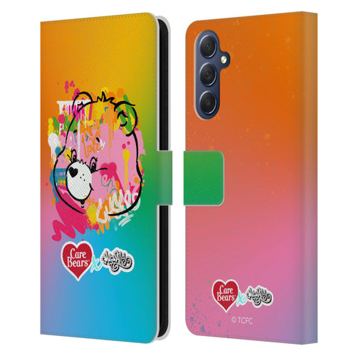 Care Bears Graffiti Collection by Murwalls Gradient Leather Book Wallet Case Cover For Samsung Galaxy M54 5G
