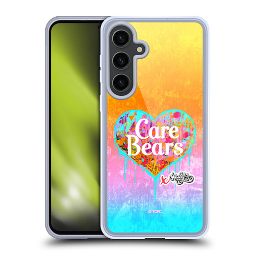 Care Bears Graffiti Collection by Murwalls Heart Tag Soft Gel Case for Samsung Galaxy S24+ 5G