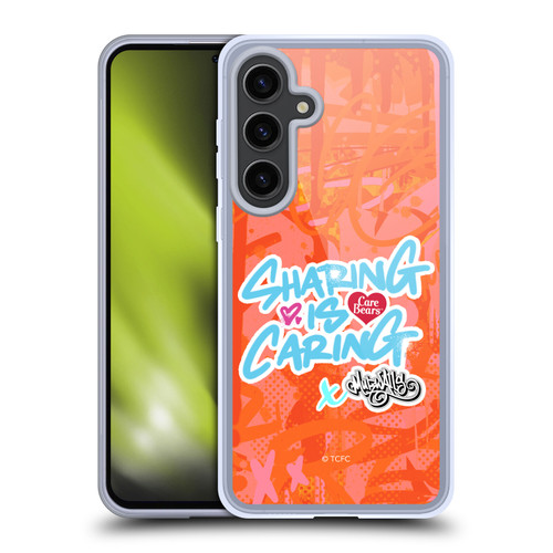 Care Bears Graffiti Collection by Murwalls Sharing Is Caring Soft Gel Case for Samsung Galaxy S24+ 5G