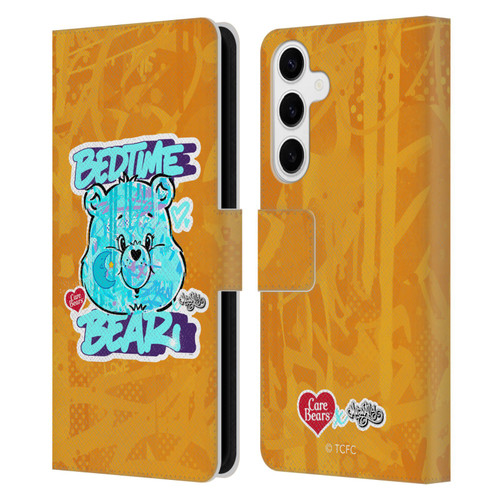 Care Bears Graffiti Collection by Murwalls Bedtime Leather Book Wallet Case Cover For Samsung Galaxy S24+ 5G