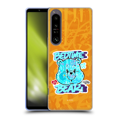 Care Bears Graffiti Collection by Murwalls Bedtime Soft Gel Case for Sony Xperia 1 IV