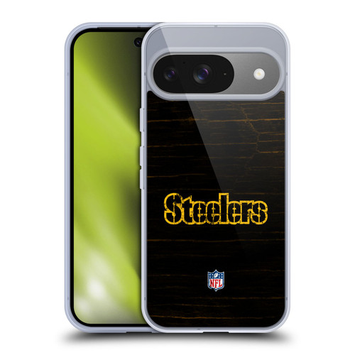 NFL Pittsburgh Steelers Logo Distressed Look Soft Gel Case for Google Pixel 9 / Pixel 9 Pro NFL Pittsburgh Steelers Logo Distressed Look Soft Gel Case for Google Pixel 9 / Pixel 9 Pro