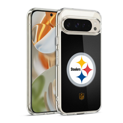 NFL Pittsburgh Steelers Logo Football Soft Gel Case for Google Pixel 9 / Pixel 9 Pro