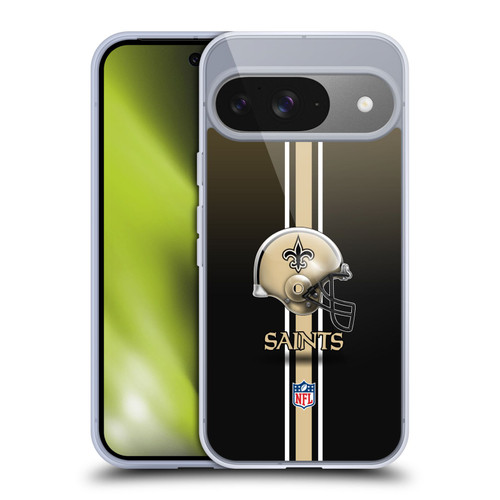 NFL New Orleans Saints Logo Helmet Soft Gel Case for Google Pixel 9 / Pixel 9 Pro NFL New Orleans Saints Logo Helmet Soft Gel Case for Google Pixel 9 / Pixel 9 Pro