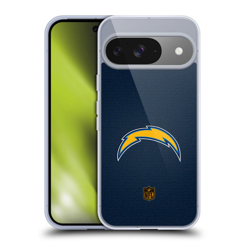NFL Los Angeles Chargers Logo Football Soft Gel Case for Google Pixel 9 / Pixel 9 Pro