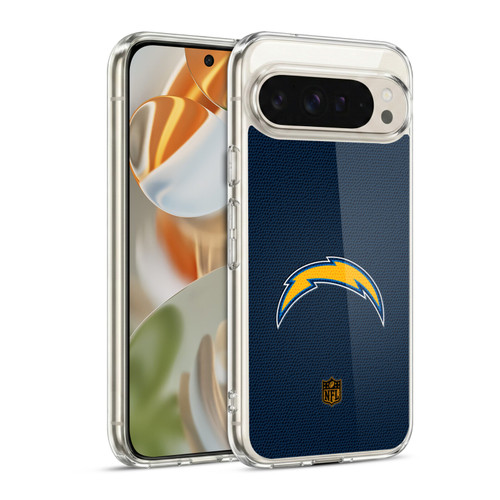 NFL Los Angeles Chargers Logo Football Soft Gel Case for Google Pixel 9 / Pixel 9 Pro