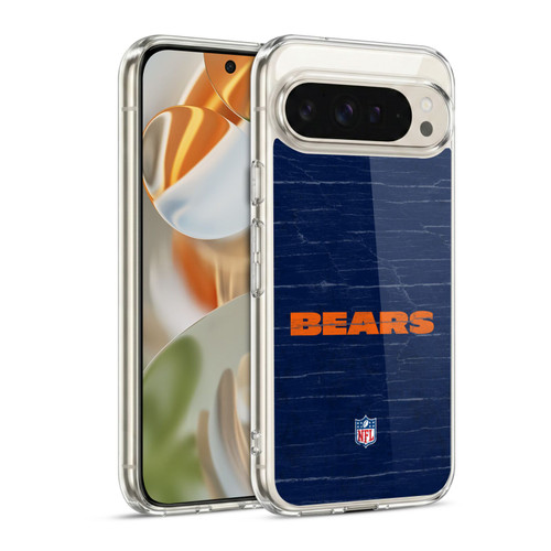 NFL Chicago Bears Logo Distressed Look Soft Gel Case for Google Pixel 9 / Pixel 9 Pro