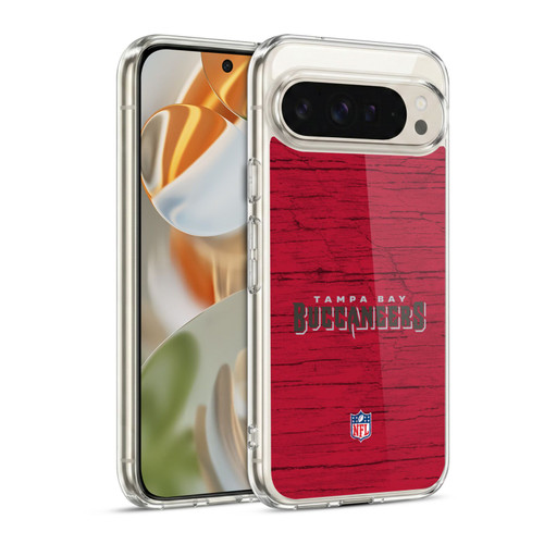 NFL Tampa Bay Buccaneers Logo Distressed Look Soft Gel Case for Google Pixel 9 / Pixel 9 Pro