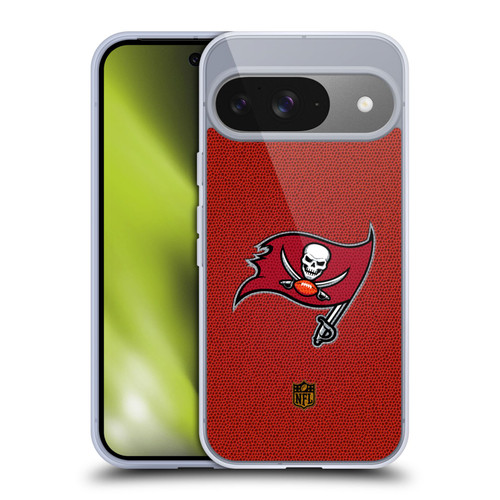NFL Tampa Bay Buccaneers Logo Football Soft Gel Case for Google Pixel 9 / Pixel 9 Pro
