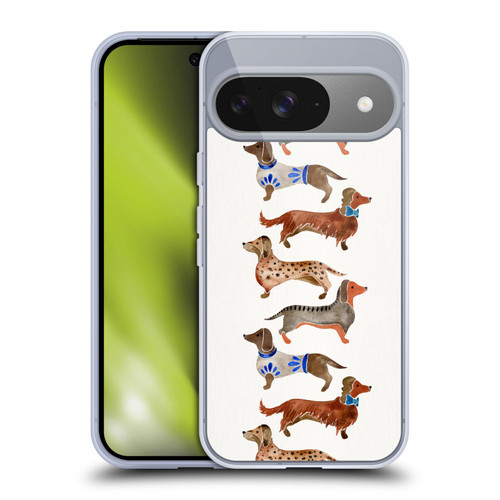 Cat Coquillette Animals Dachshunds Soft Gel Case for Google Pixel 9 / Pixel 9 Pro