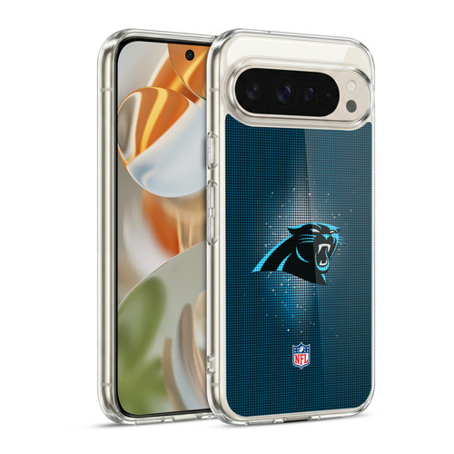 NFL Carolina Panthers Artwork LED Soft Gel Case for Google Pixel 9 / Pixel 9 Pro