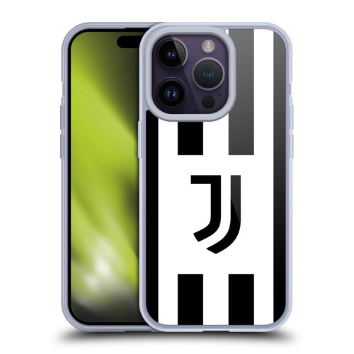 Juventus Football Club 2024/25 Kit Home Soft Gel Case for Apple iPhone 14 Pro