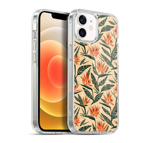 Cat Coquillette Tropical Wildlife Bird Of Paradise Soft Gel Case for Apple iPhone 12 / iPhone 12 Pro & MagSafe