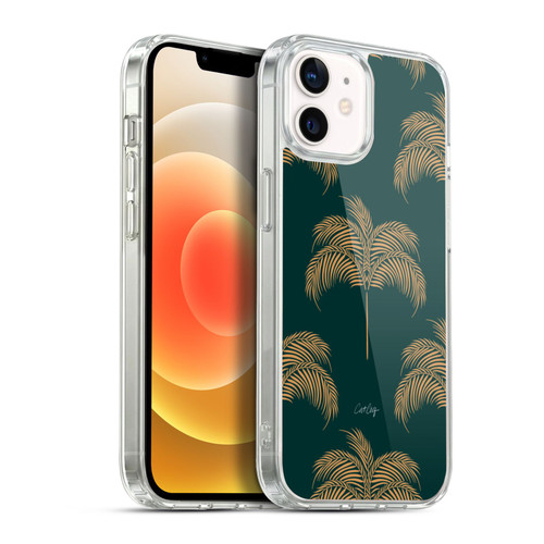 Cat Coquillette Tropical Wildlife Palm Tree Oasis Soft Gel Case for Apple iPhone 12 / iPhone 12 Pro & MagSafe