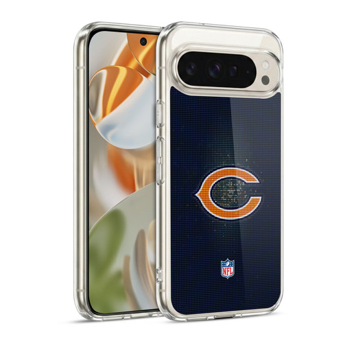 NFL Chicago Bears Artwork LED Soft Gel Case for Google Pixel 9 / Pixel 9 Pro