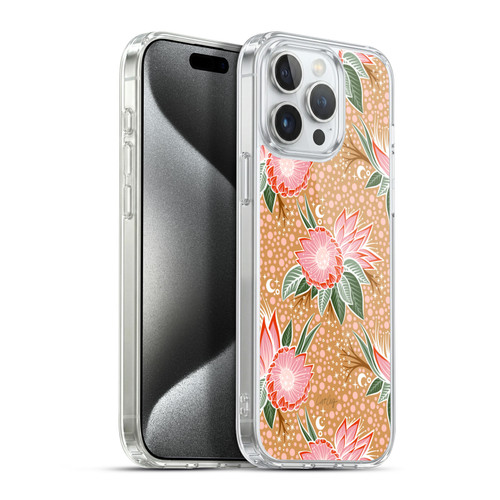 Cat Coquillette Tropical Wildlife Protea Bloom Soft Gel Case for Apple iPhone 15 Pro Max & MagSafe