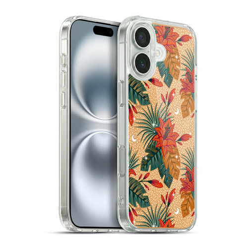 Cat Coquillette Tropical Wildlife Lily Soft Gel Case for Apple iPhone 16 Plus & MagSafe