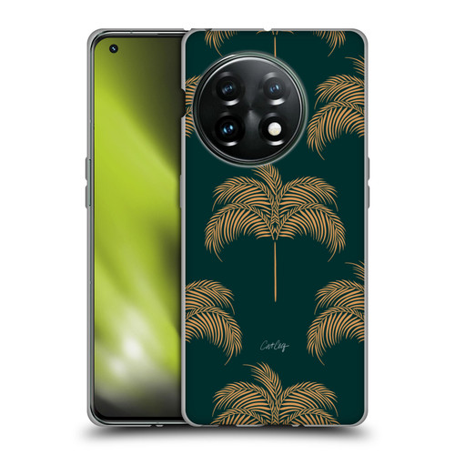 Cat Coquillette Tropical Wildlife Palm Tree Oasis Soft Gel Case for OnePlus 11 5G