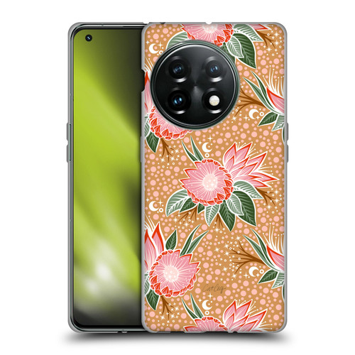 Cat Coquillette Tropical Wildlife Protea Bloom Soft Gel Case for OnePlus 11 5G