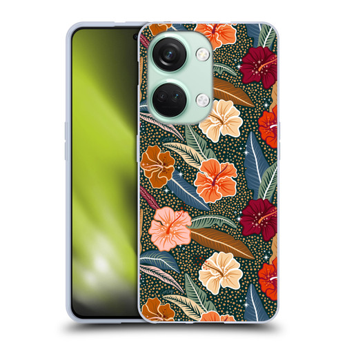 Cat Coquillette Tropical Wildlife African Hibiscus Soft Gel Case for OnePlus Nord 3 5G