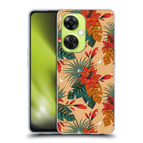 Cat Coquillette Tropical Wildlife Lily Soft Gel Case for OnePlus Nord CE 3 Lite 5G