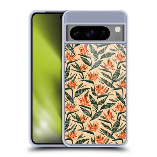 Cat Coquillette Tropical Wildlife Bird Of Paradise Soft Gel Case for Google Pixel 8 Pro
