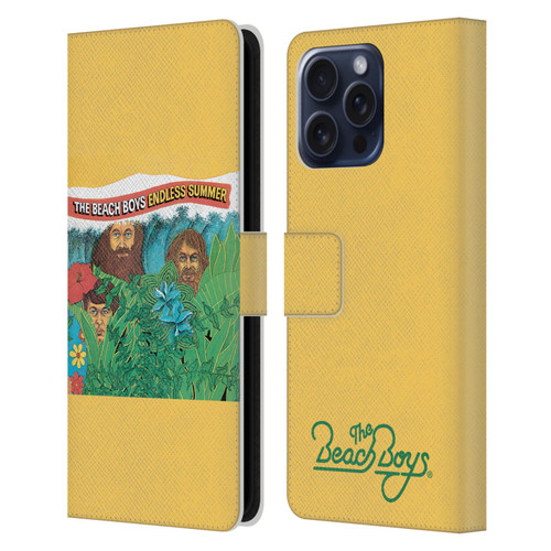 The Beach Boys Album Cover Art Endless Summer Leather Book Wallet Case Cover For Apple iPhone 16 Pro Max