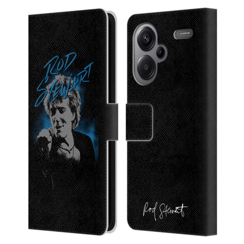 Rod Stewart Art Scribble Leather Book Wallet Case Cover For Xiaomi Redmi Note 13 Pro Plus 5G